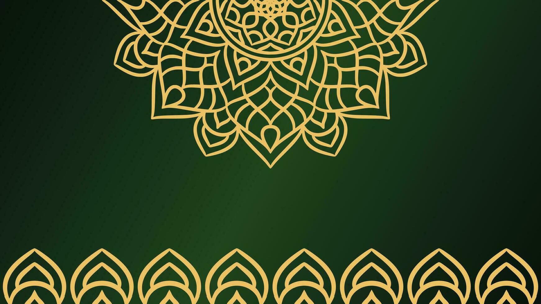 plantilla de fondo de ornamento redondo de mandala vector