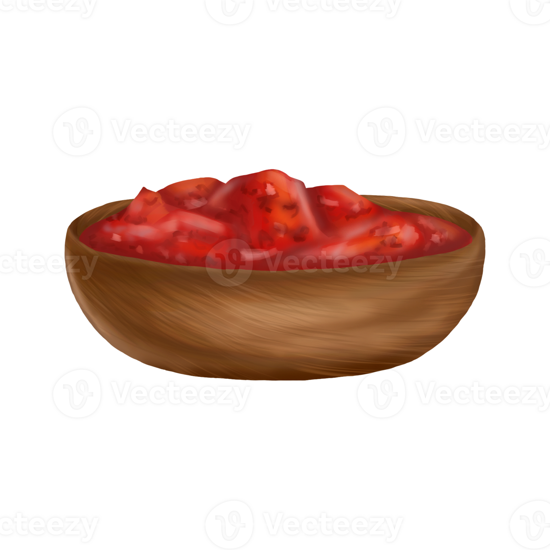 Serving plate for food made of dark wood. Applicable for packaging