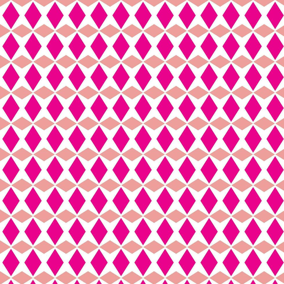 abstract geometric pink rhombus pattern vector, perfect for background, wallpaper vector