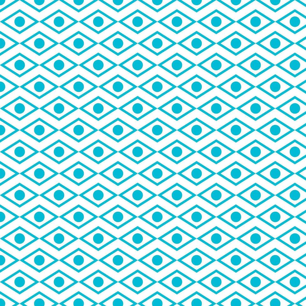 abstract geometric cyan rhombus dot pattern, perfect for background, wallpaper vector