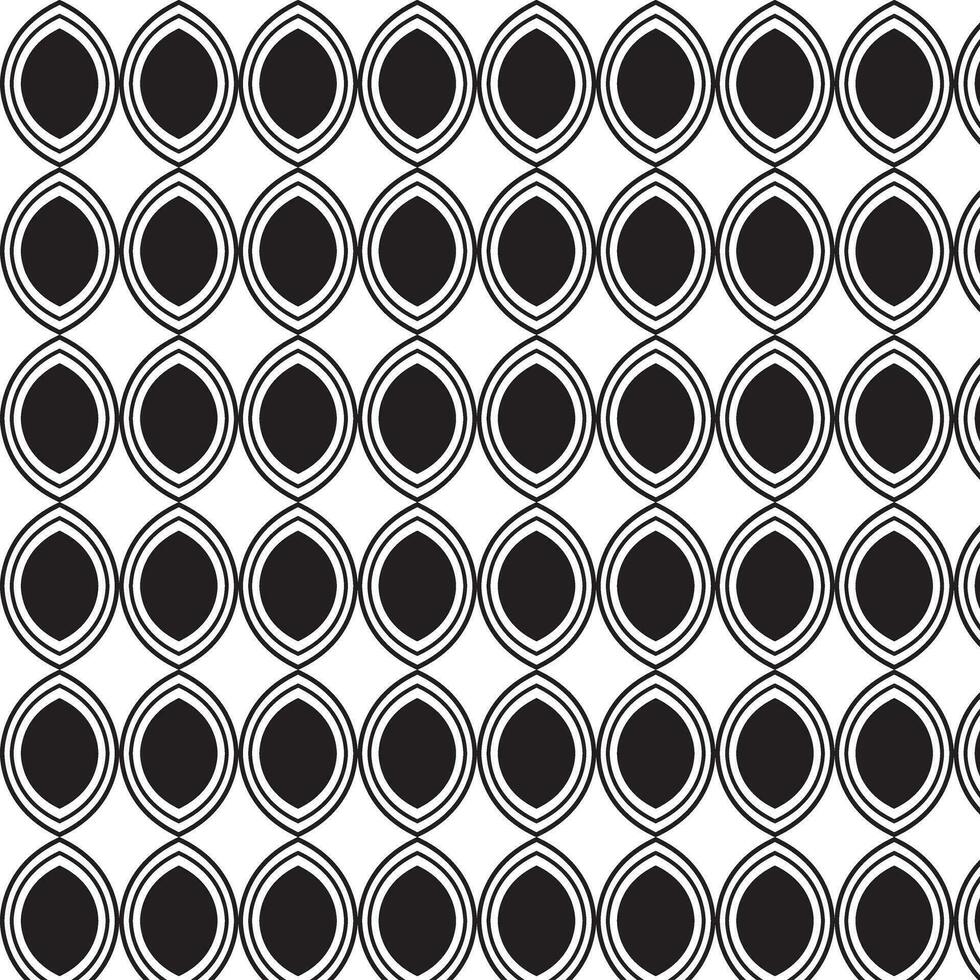 abstract geometric black circle pattern art, perfect for background, wallpaper vector