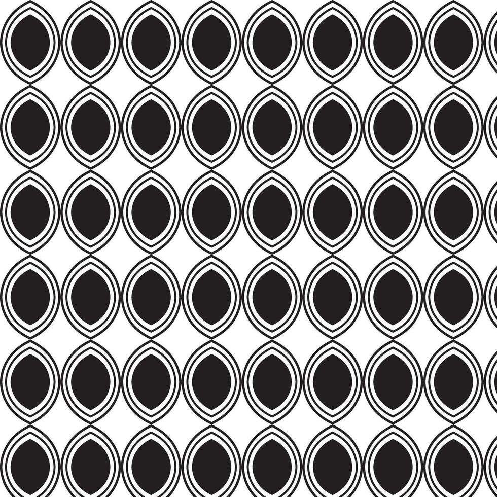 abstract geometric black circle pattern art, perfect for background, wallpaper vector