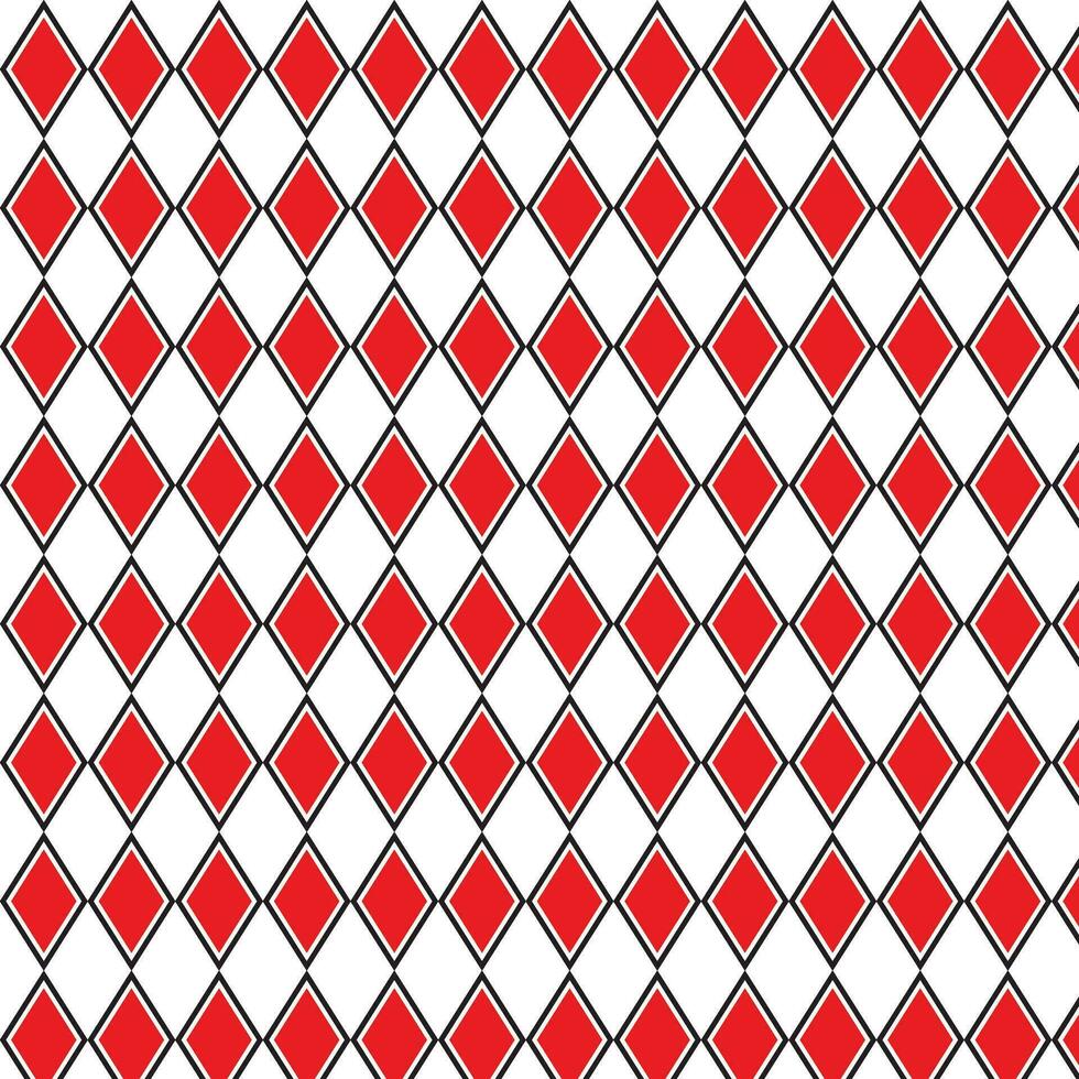 abstract geometric red rhombus pattern, perfect for background, wallpaper vector