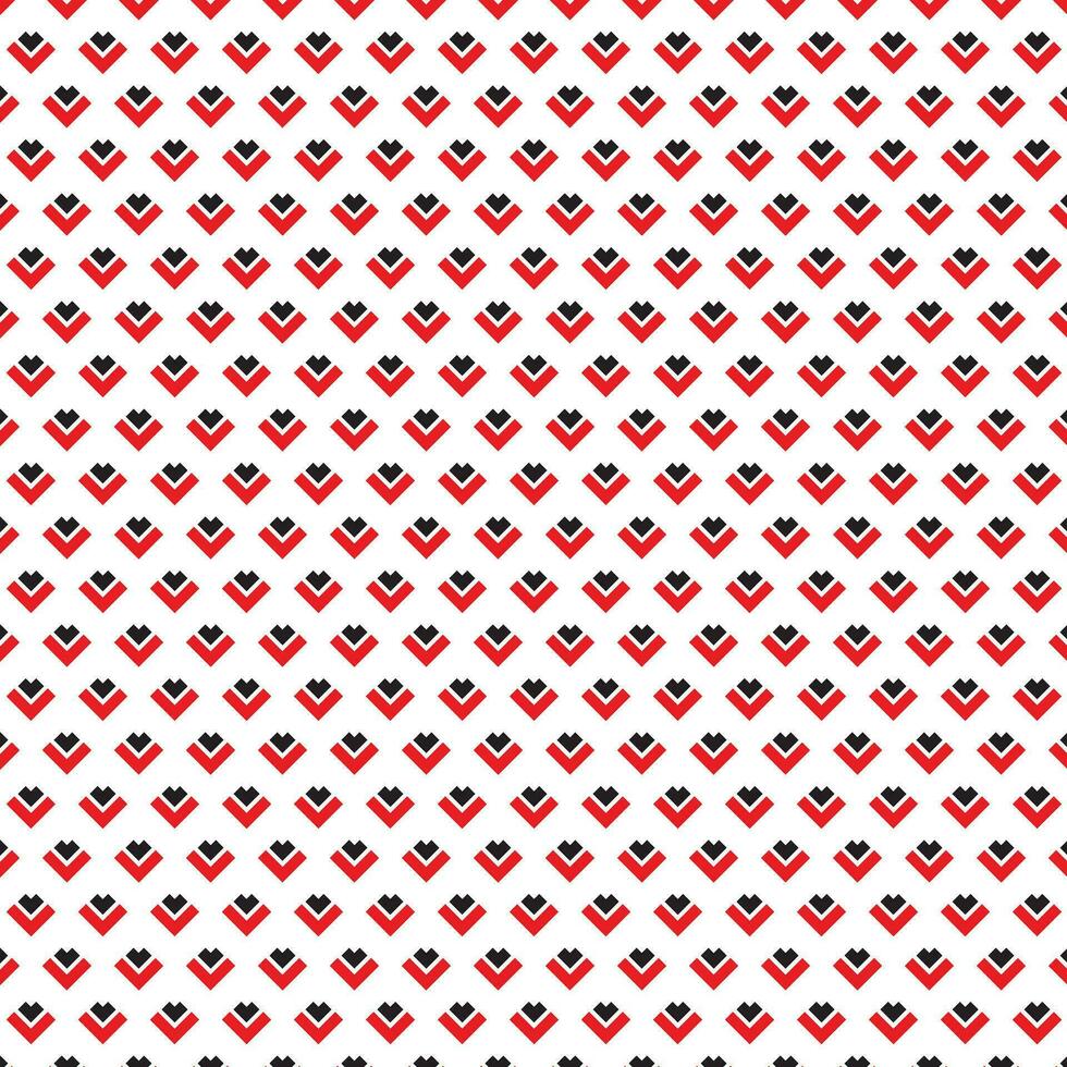 abstract geometric black red shape pattern, perfect for background, wallpaper. vector