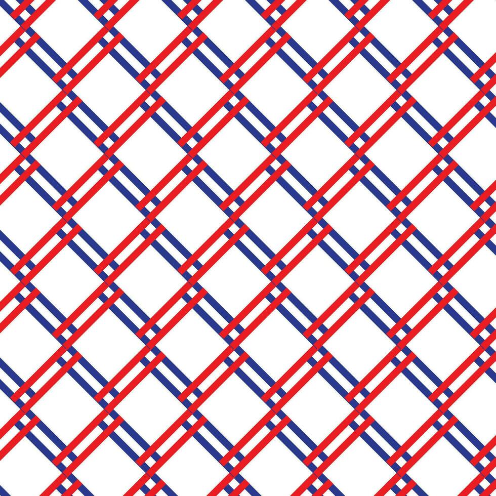 abstract geometric red blue double line diagonal pattern, perfect for background, wallpaper vector