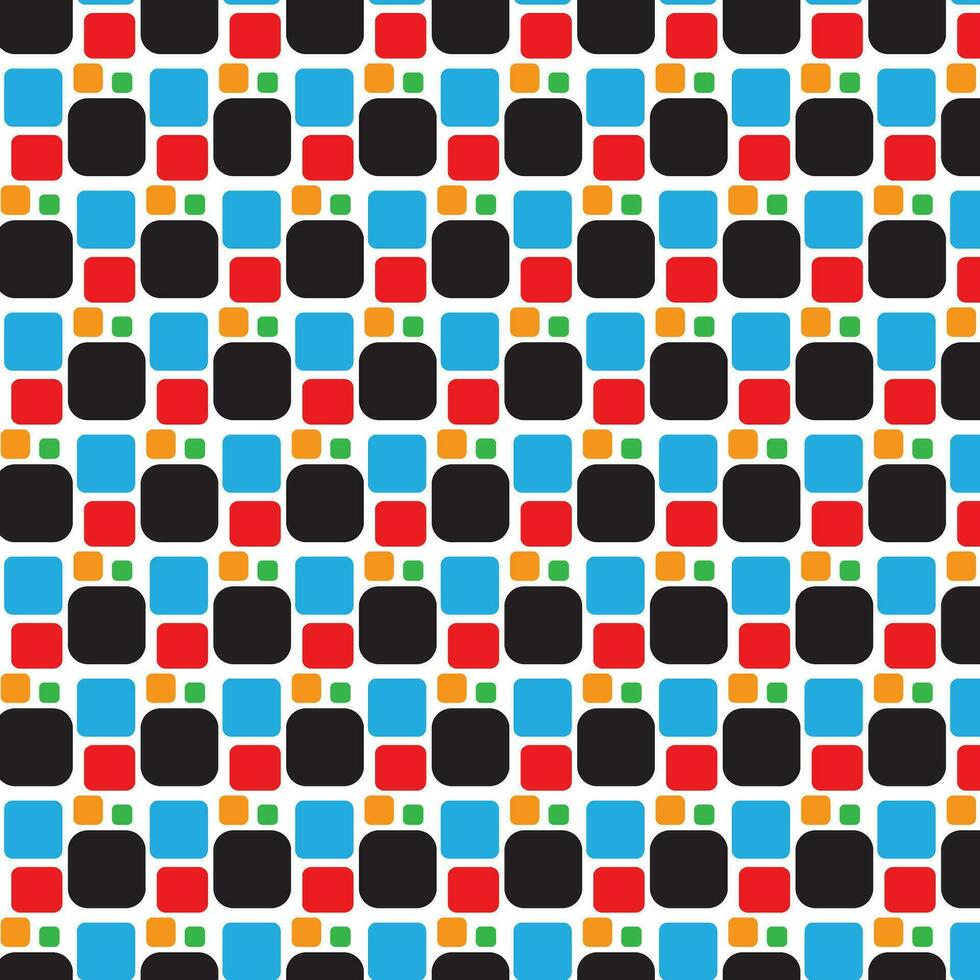 abstract geometric coloring rounded rectangle pattern, perfect for background, wallpaper vector