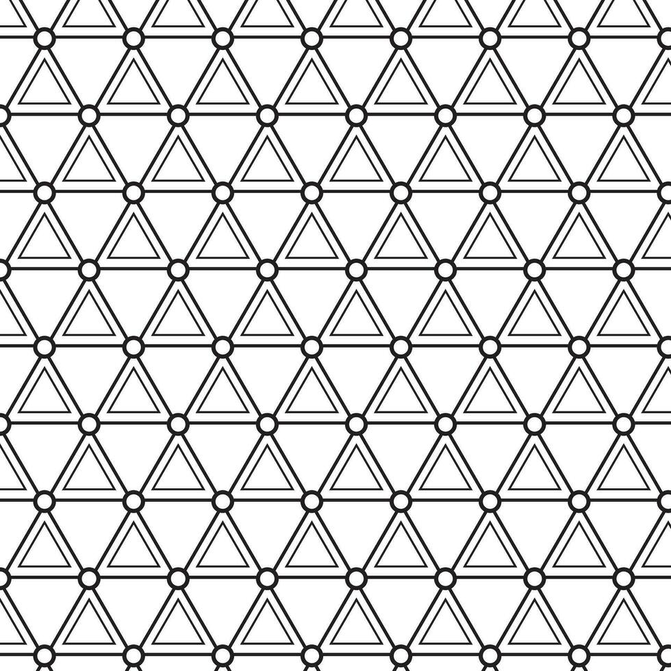 abstract geometric black triangle dot pattern vector, perfect for background, wallpaper vector