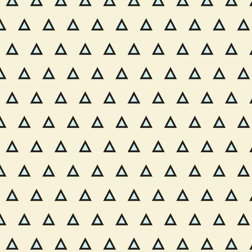 abstract geometric triangle pattern with cream background, perfect for background, wallpaper vector