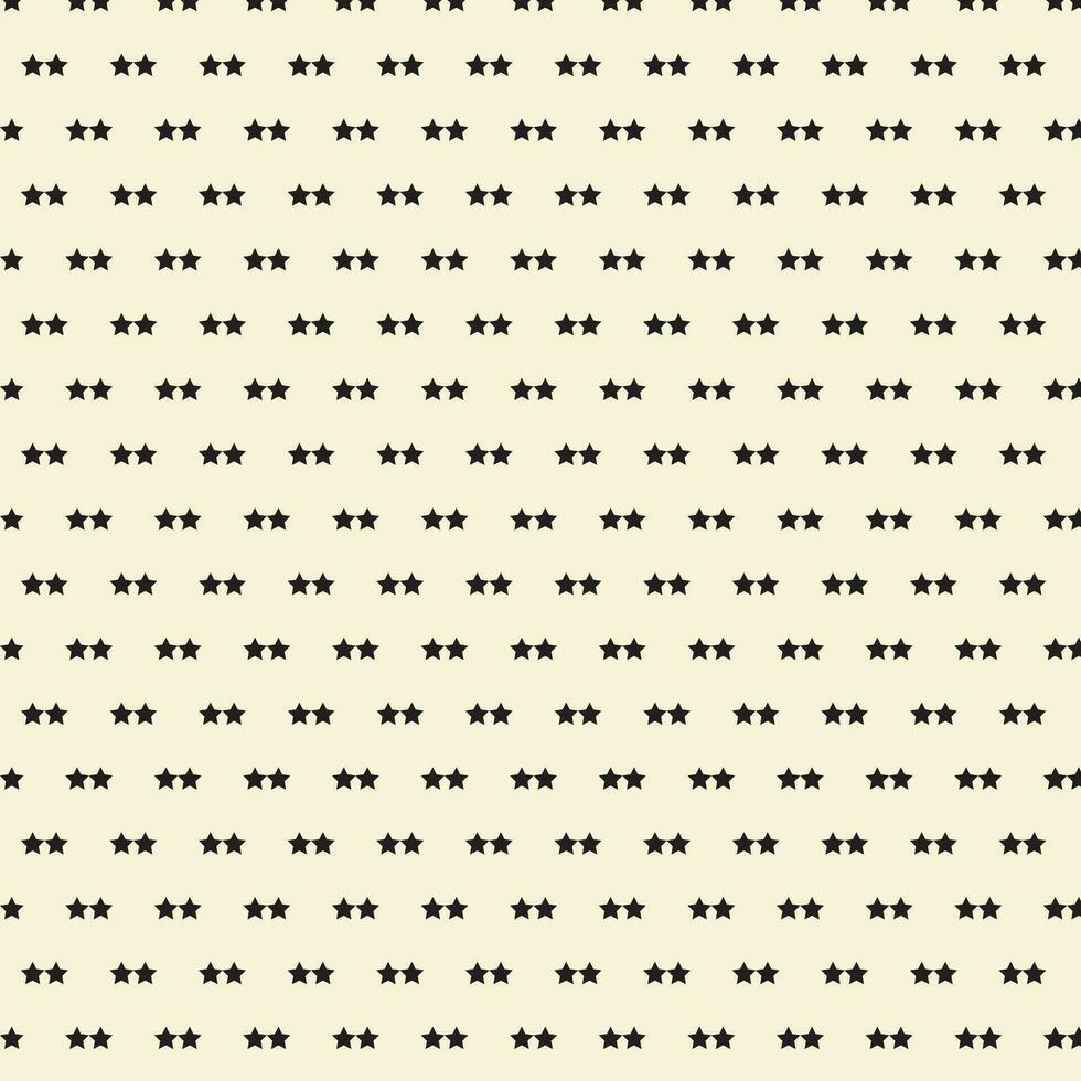 abstract geometric black star pattern with cream background, perfect for background, wallpaper vector