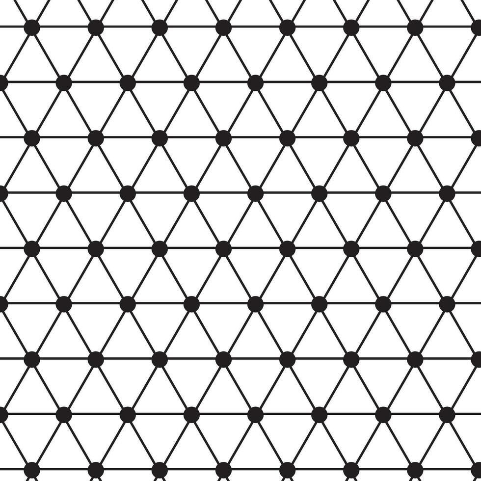 abstract geometric black triangle dot pattern art, perfect for background, wallpaper vector