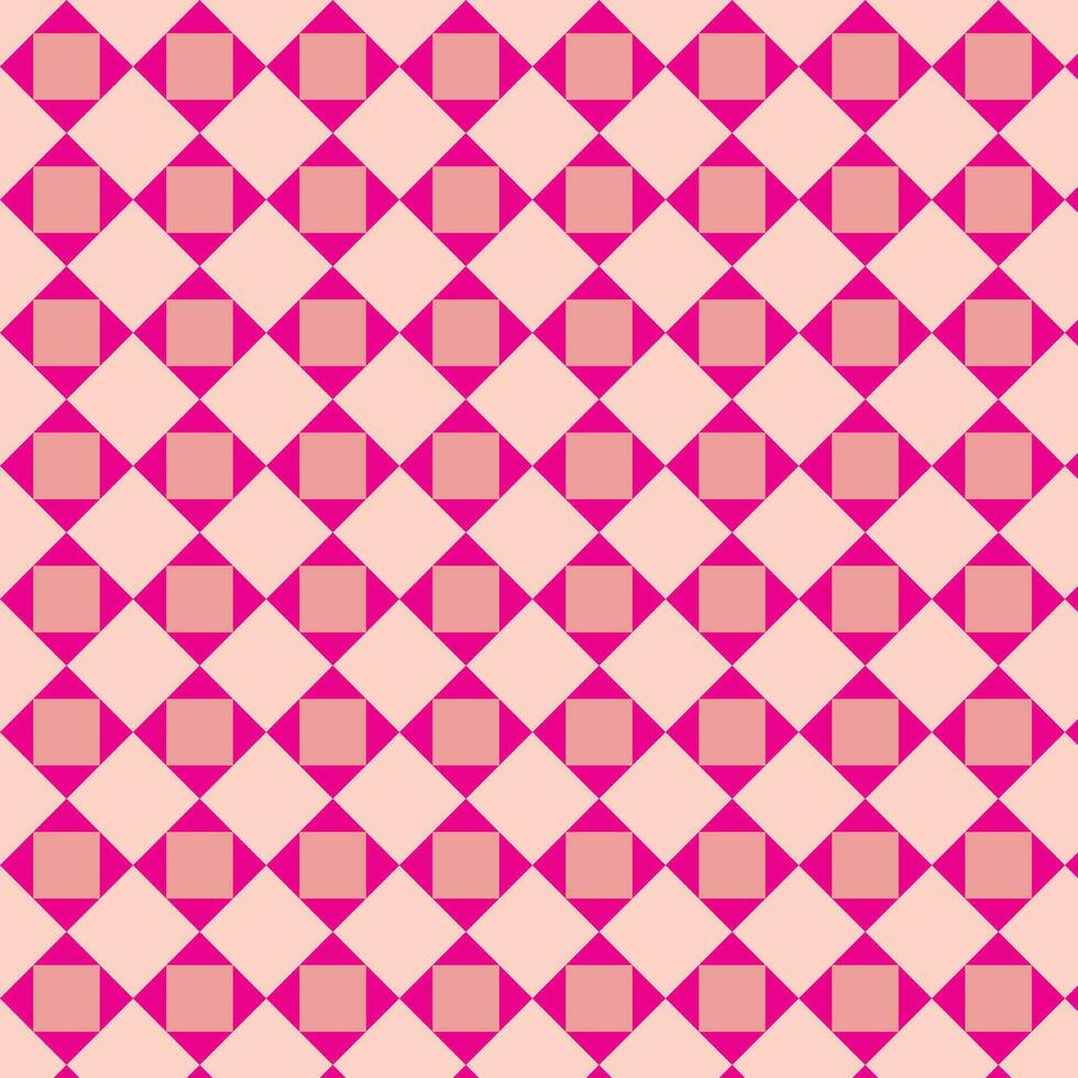 abstract pink check pattern art, perfect for background, wallpaper vector
