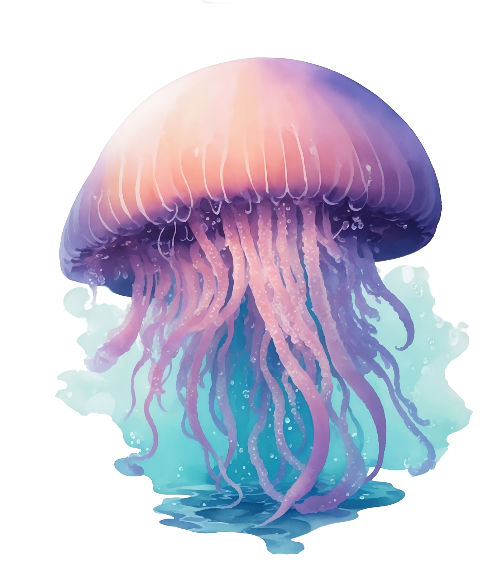 Jellyfish under water 27131715 PNG