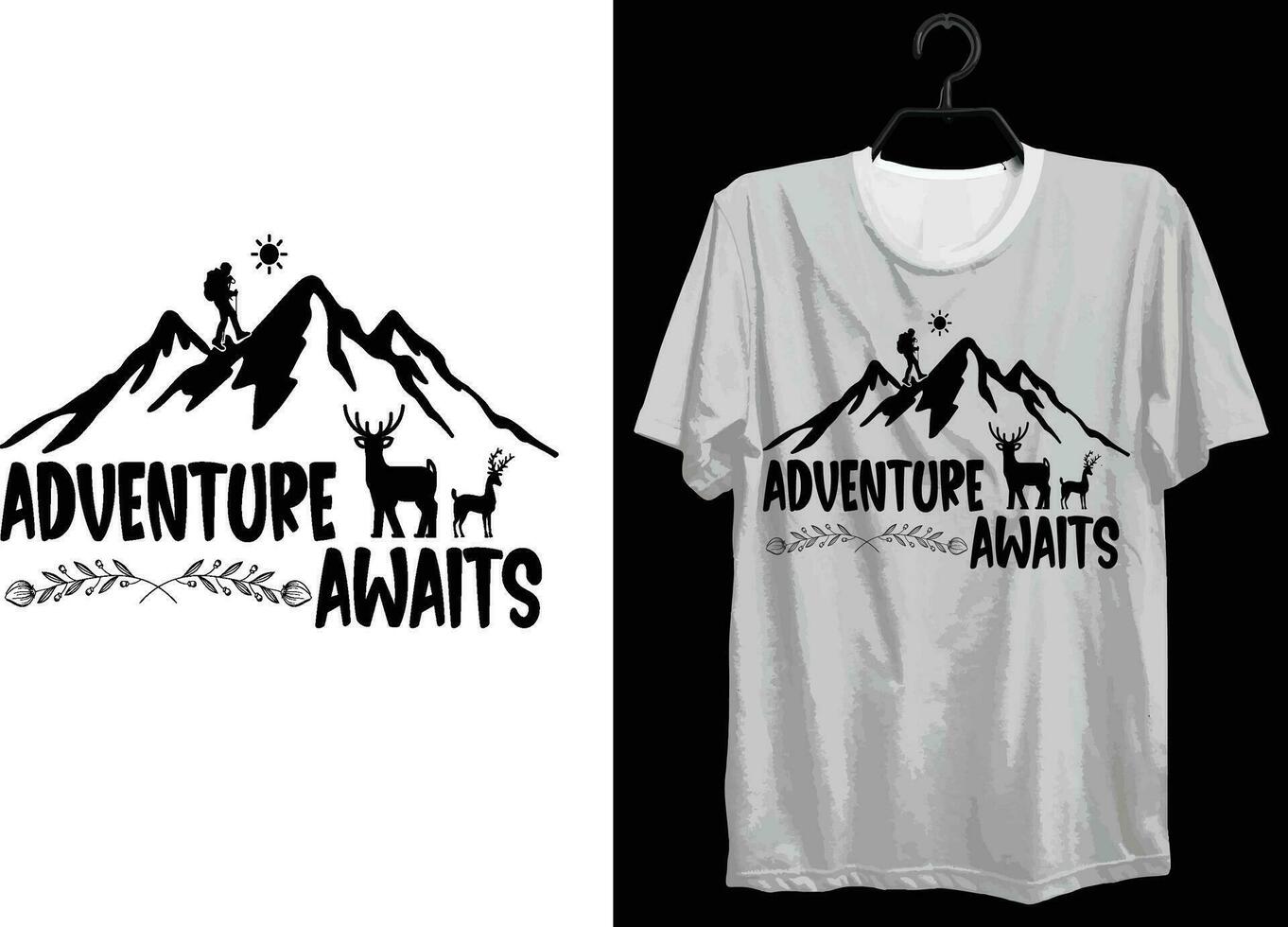 Camping T-shirt Design. Funny Gift Camping T-shirt Design For Camp Lovers. Typography, Custom, Vector t-shirt design. World All Camper T-shirt Design For Adventure