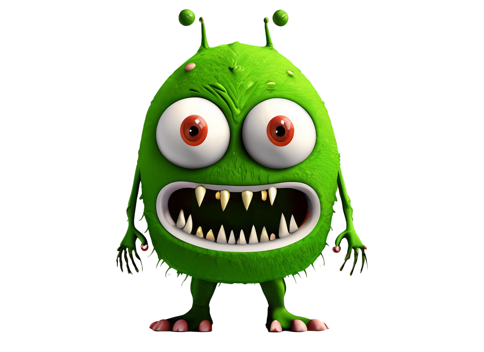 cute baby monster clipart png ai generative 27133003 PNG