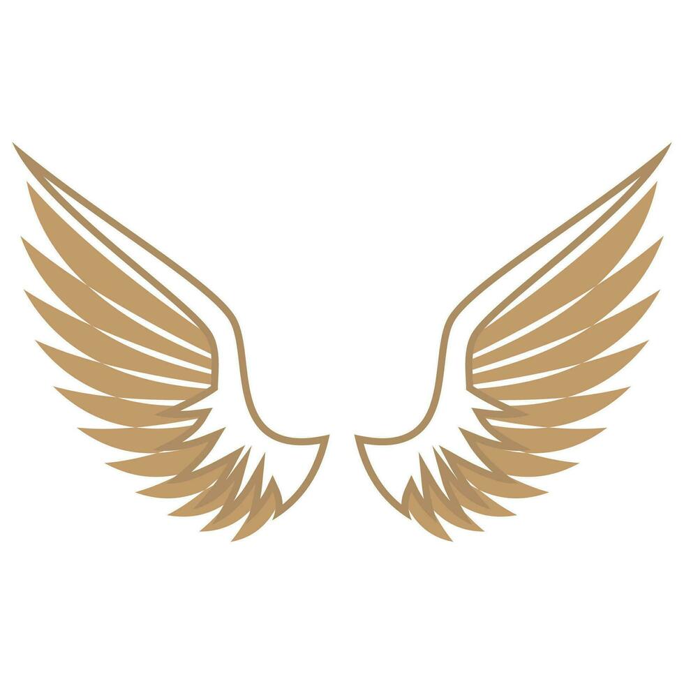 Bird wings illustration logo. 27133807 Vector Art at Vecteezy