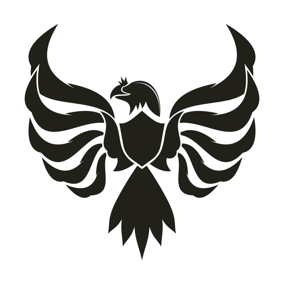 Eagle wings logo vector