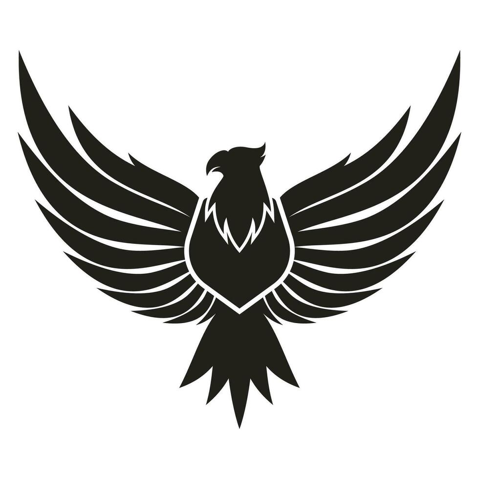 Eagle wings logo vector