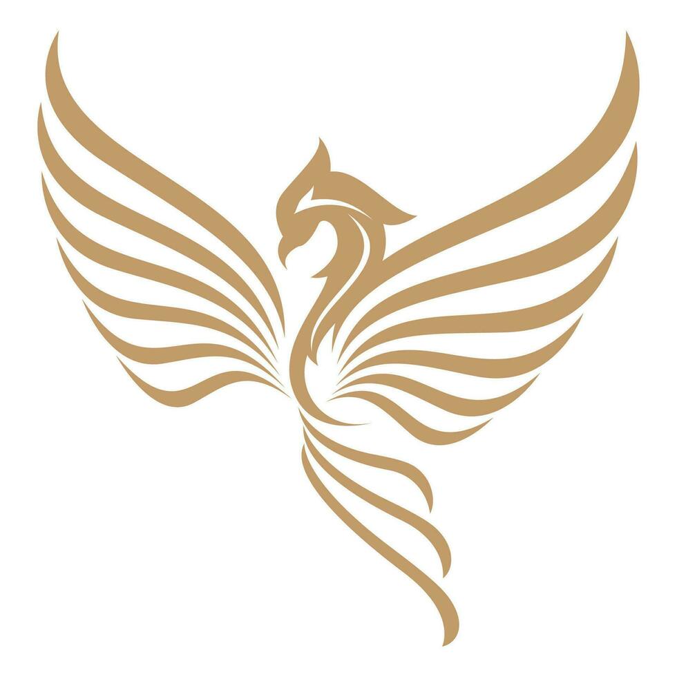 Eagle wings logo vector