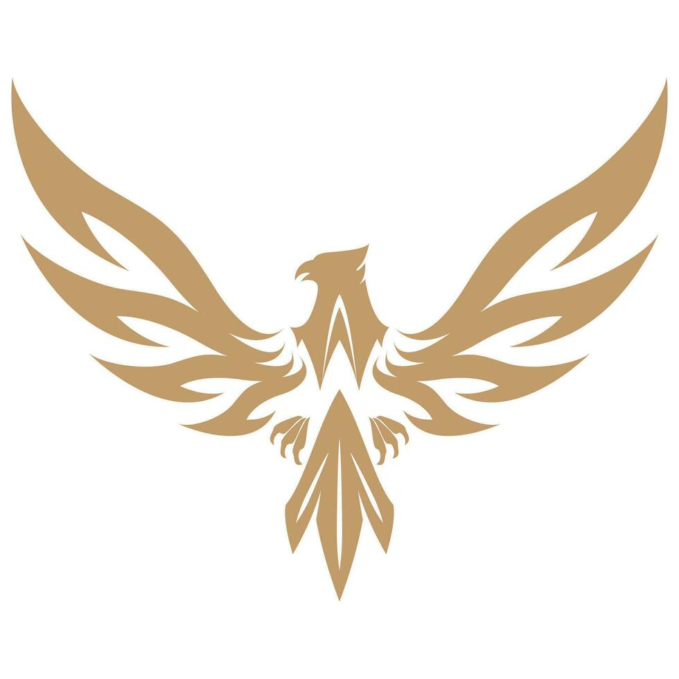Eagle wings logo vector