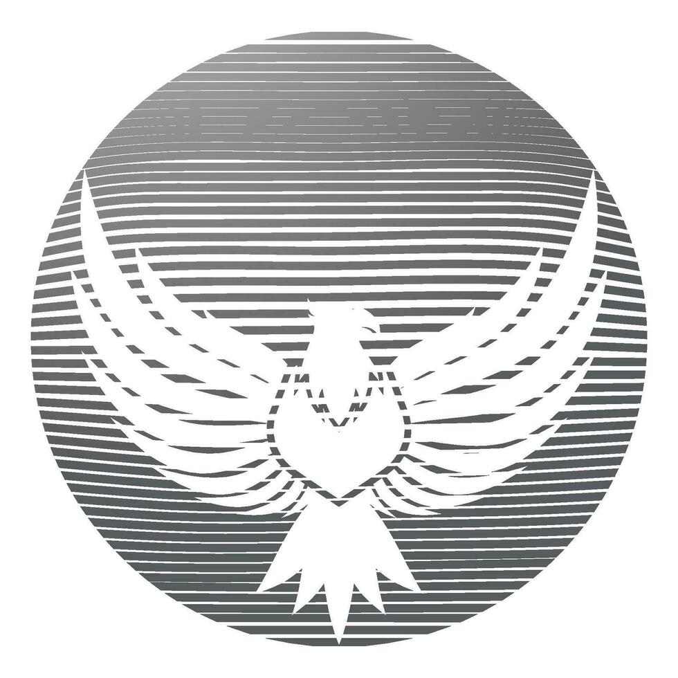Eagle wings logo vector