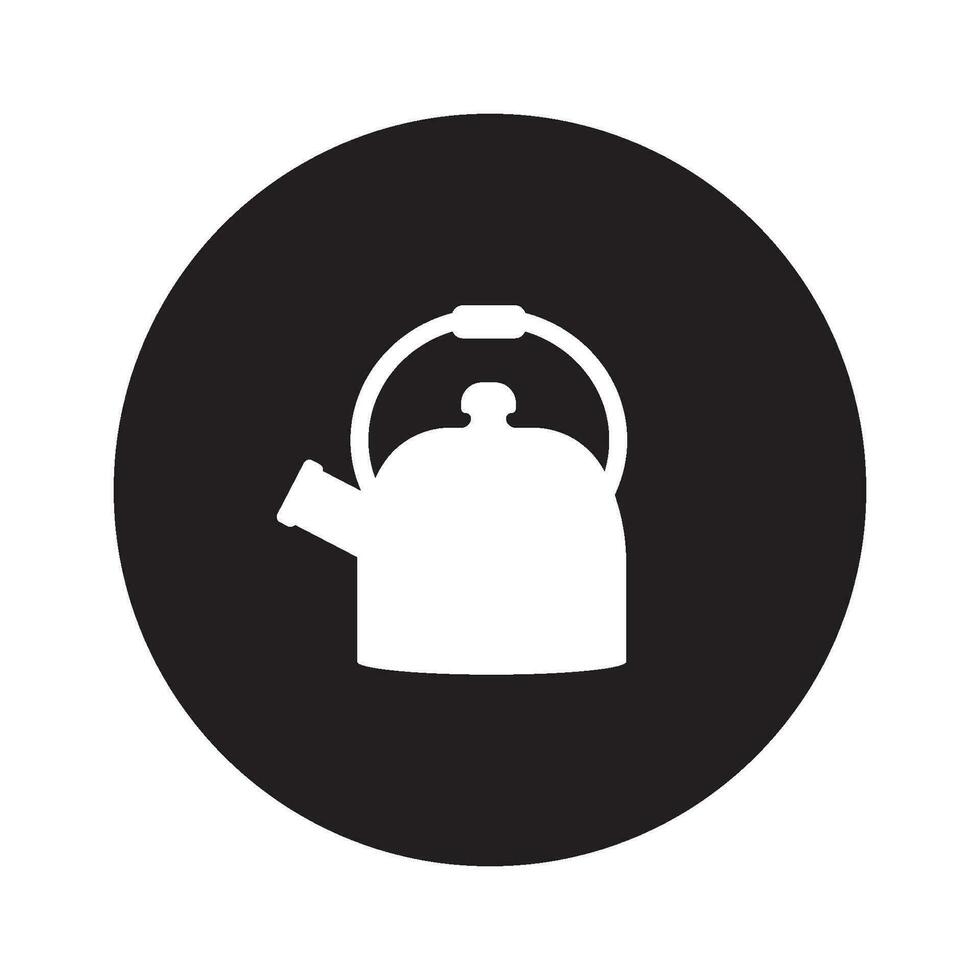 teapot icon vector