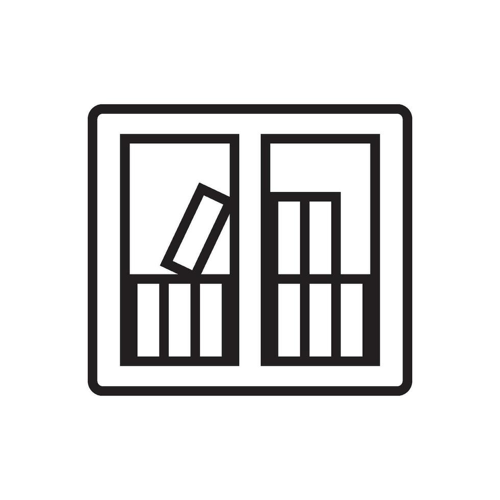 bookshelf icon vector 27133953 Vector Art at Vecteezy