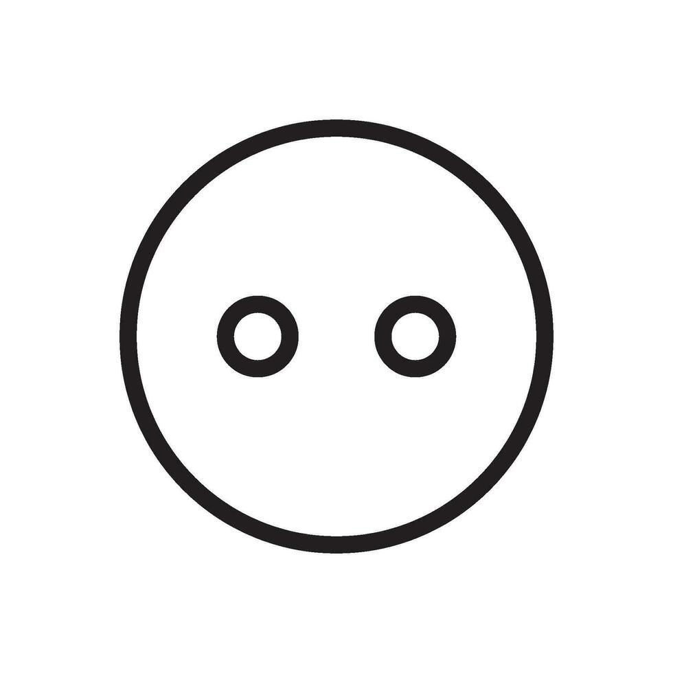 socket icon vector
