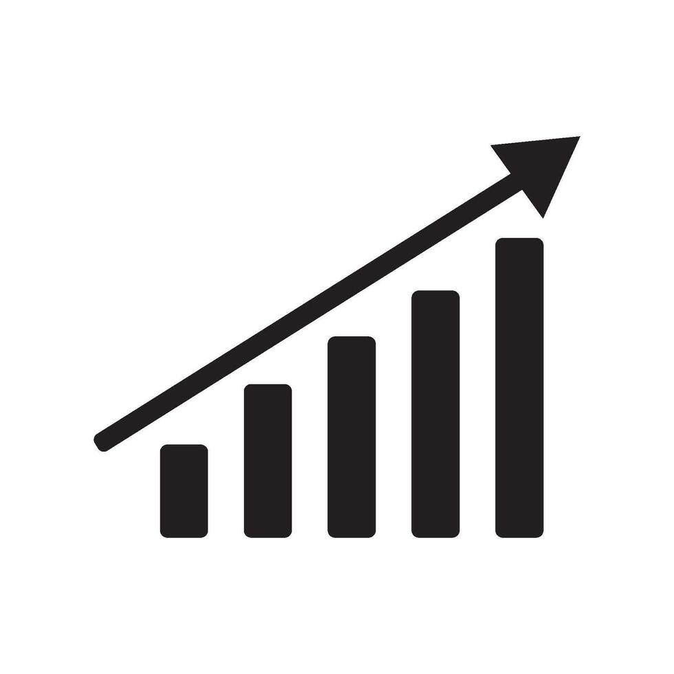statistics icon vector