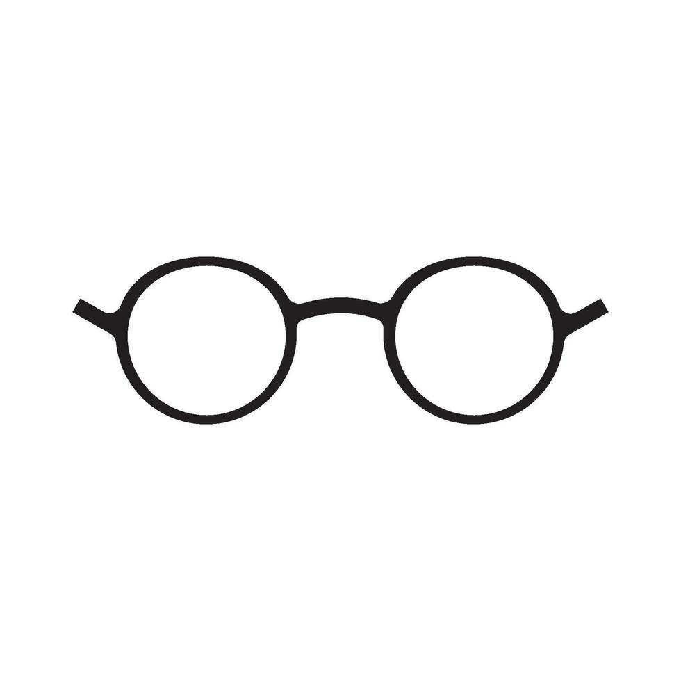 glasses icon vector