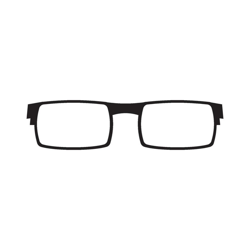 glasses icon vector