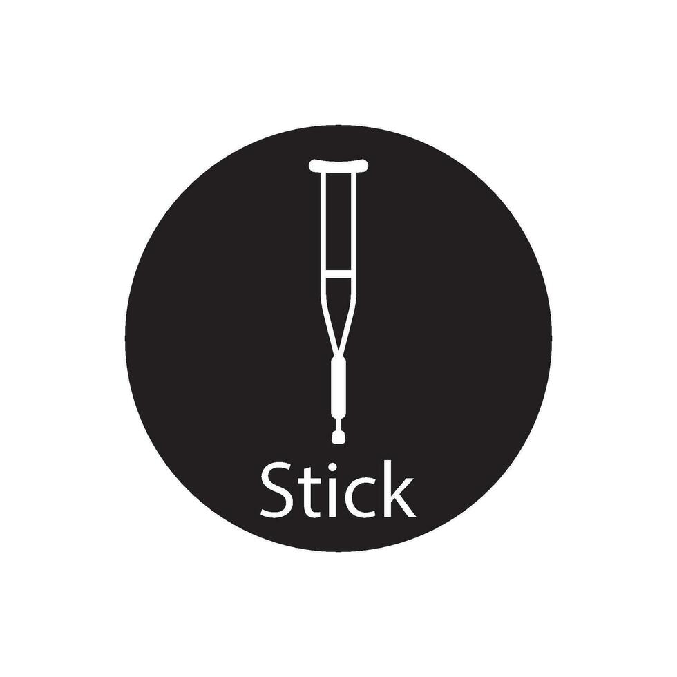 stick icon vector