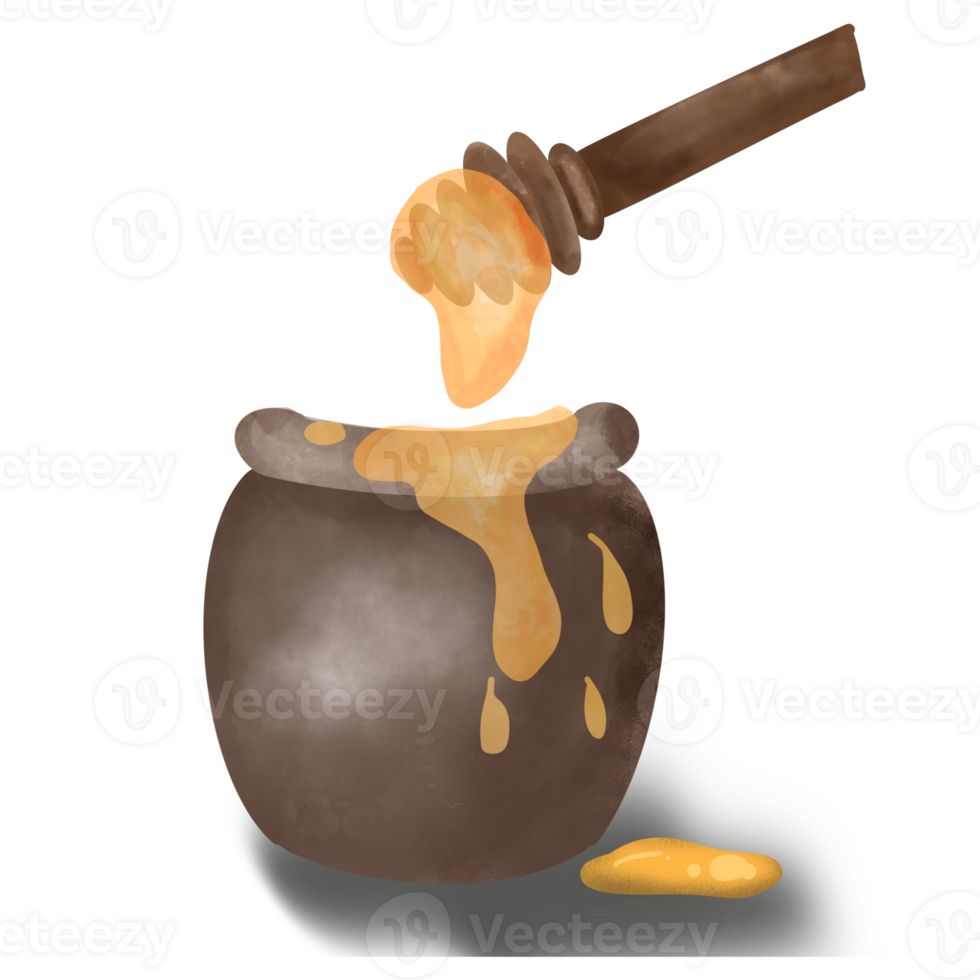 A honey jar, element illustration, PNG. 27134175 PNG