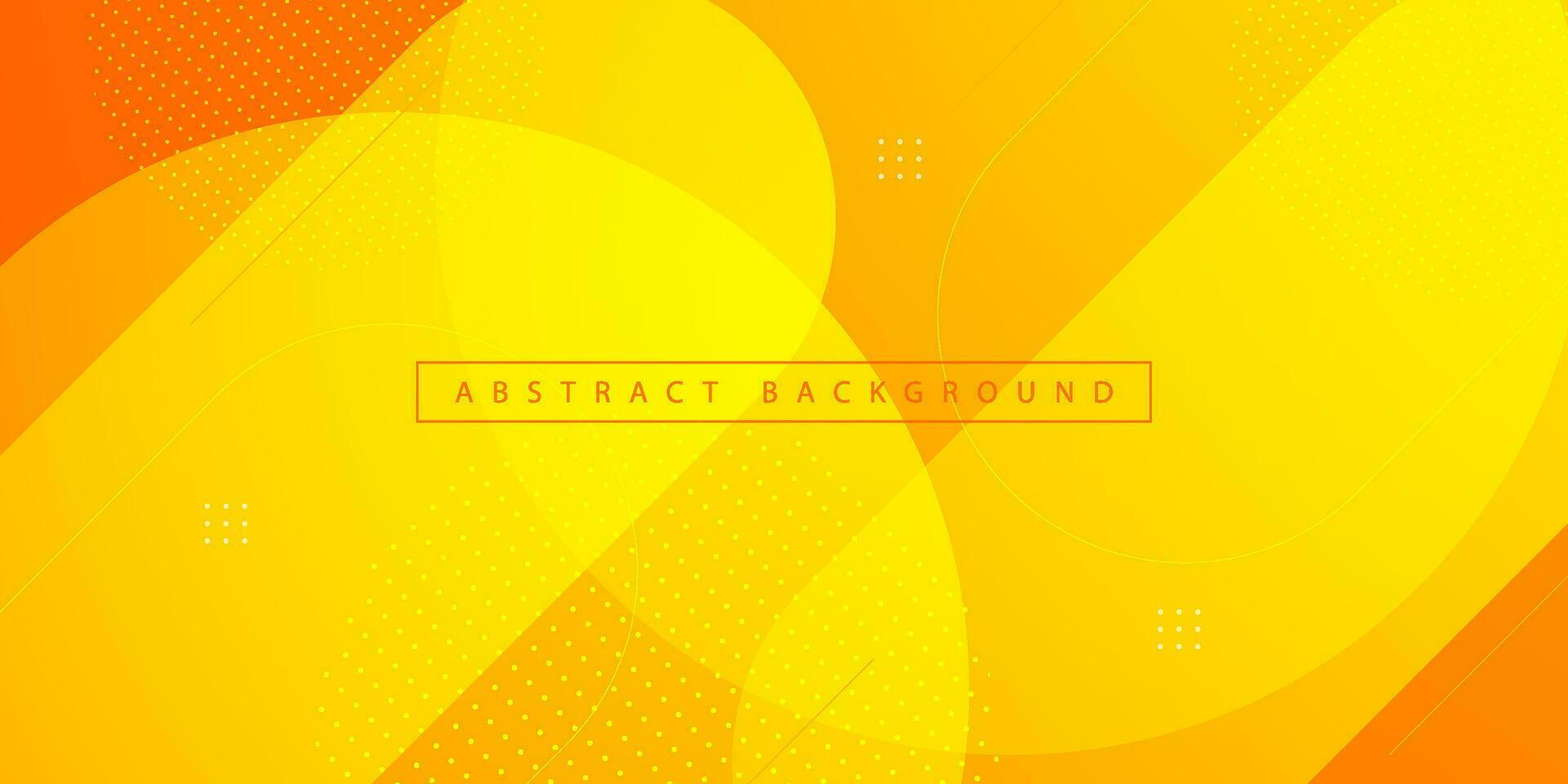 Abstract bright orange background with simple shapes. Colorful orange design. Cool and modern with geometric concept. Eps10 vector