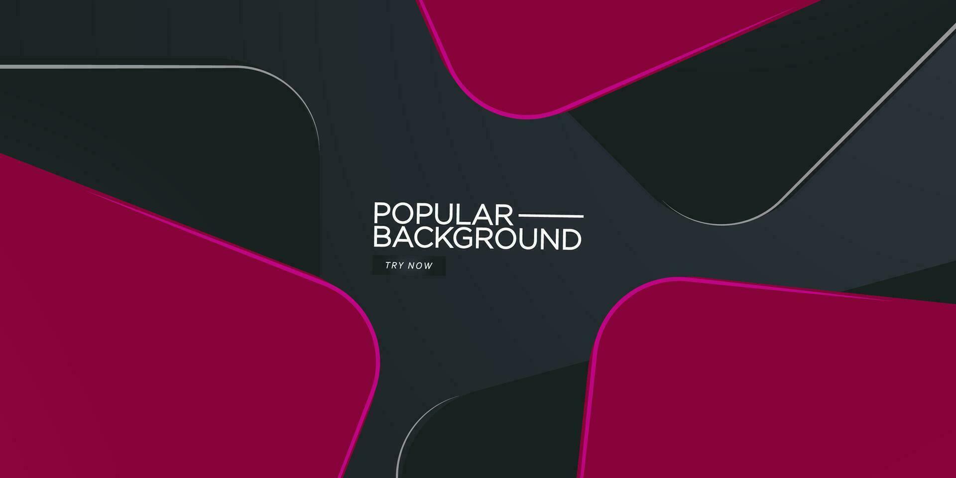 Cool design dark gray and colorful red square curved overlap geometric vector background layer on dark background. Eps10 vector