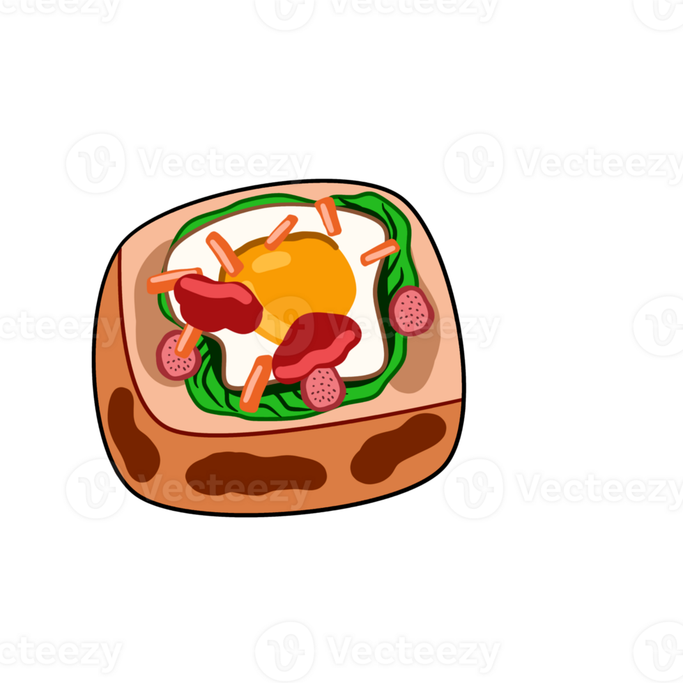Sandwich egg lunch png