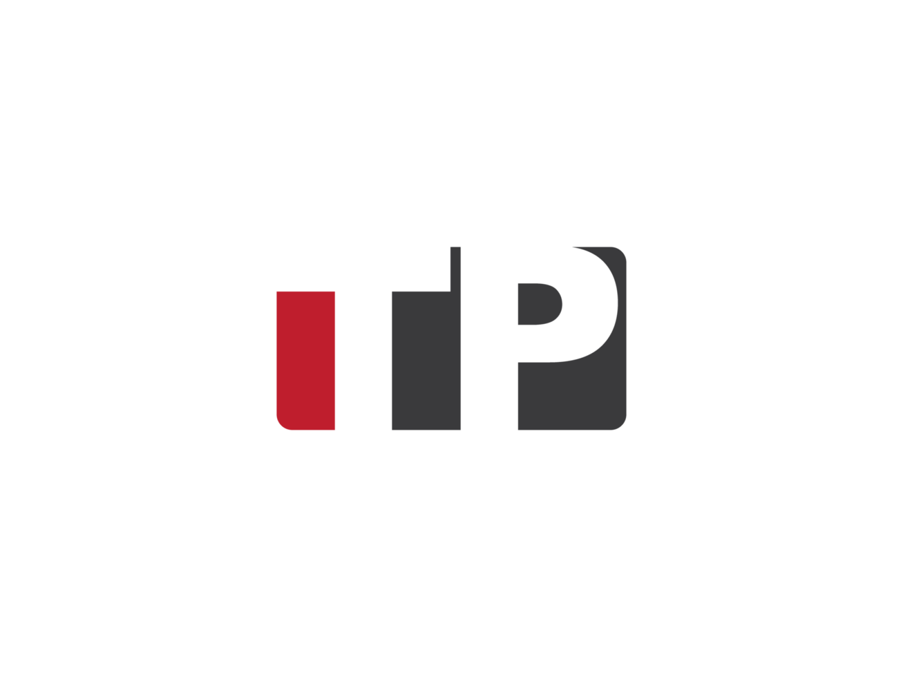 Modern Tp Png Logo Icon, Minimalist Square Png Shape TP Logo Letter Design