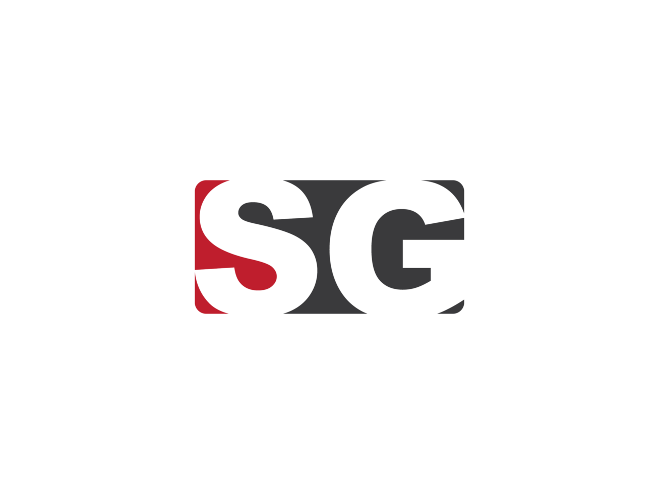 Alphabet Square Sg Logo Image, Creative Shape SG Logo Icon Vector png