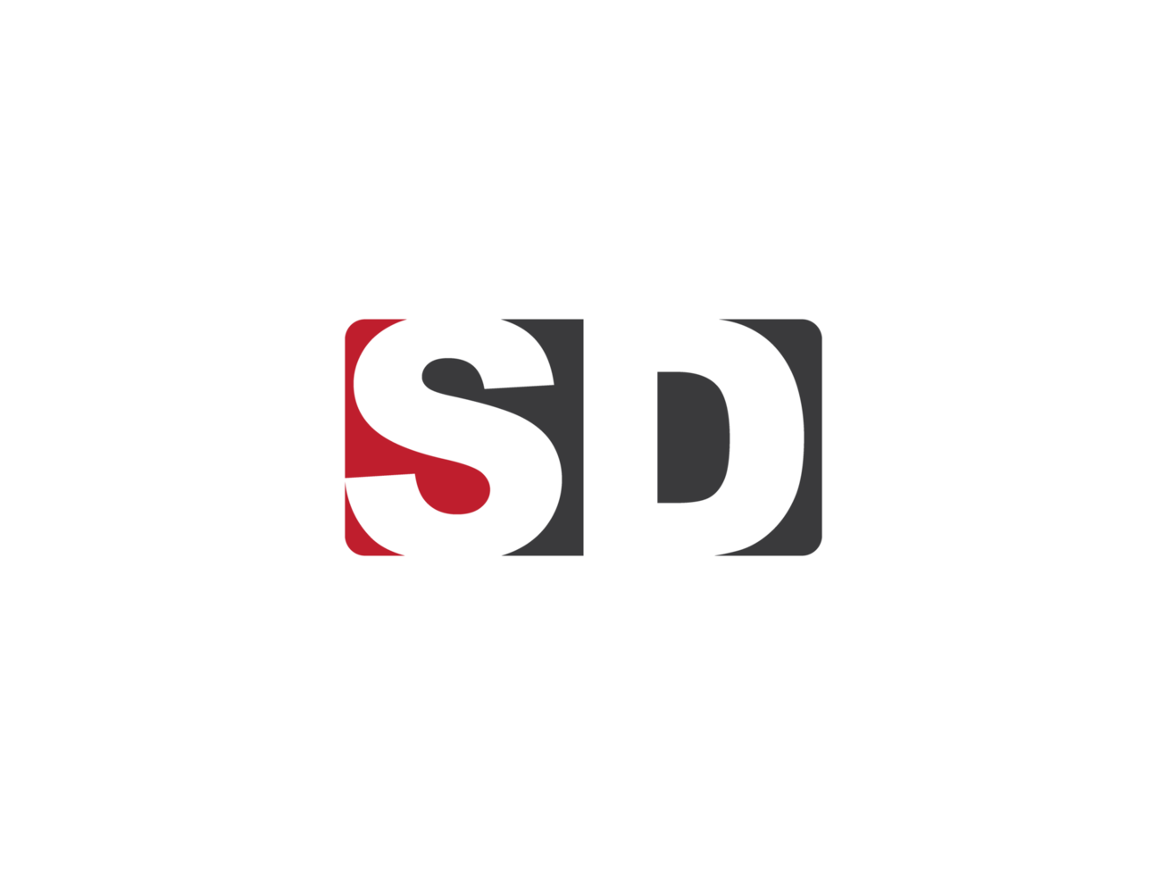 Alphabet Square Sd Logo Image, Creative Shape SD Logo Icon Vector png