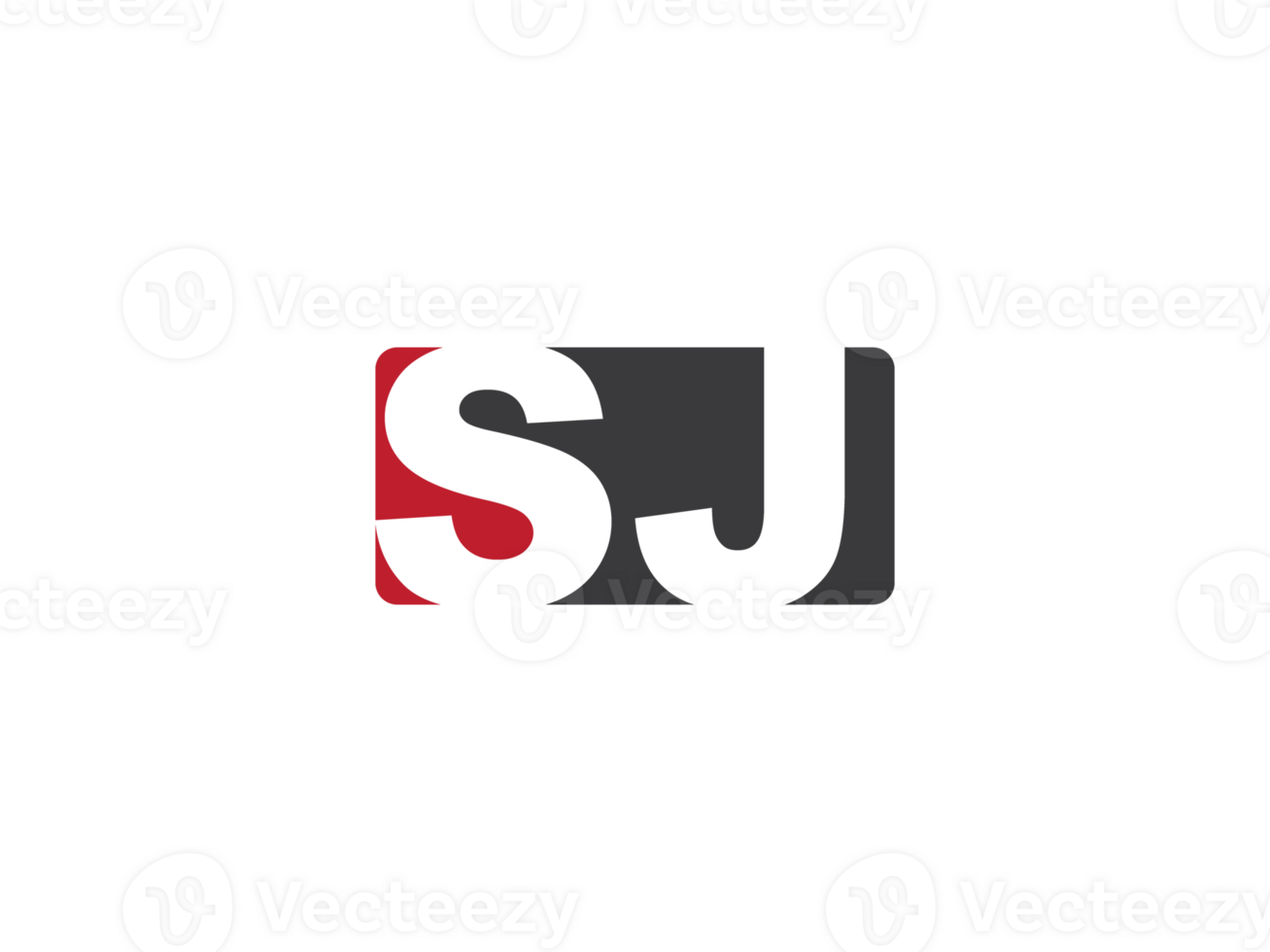 Alphabet Square Sj Logo Image, Creative Shape SJ Logo Icon Vector png