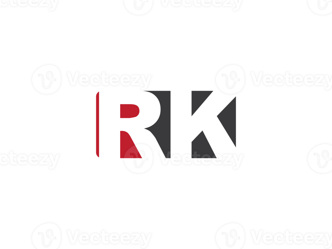 fyrkant form rk första lyx png logotyp, unik png rk logotyp brev design