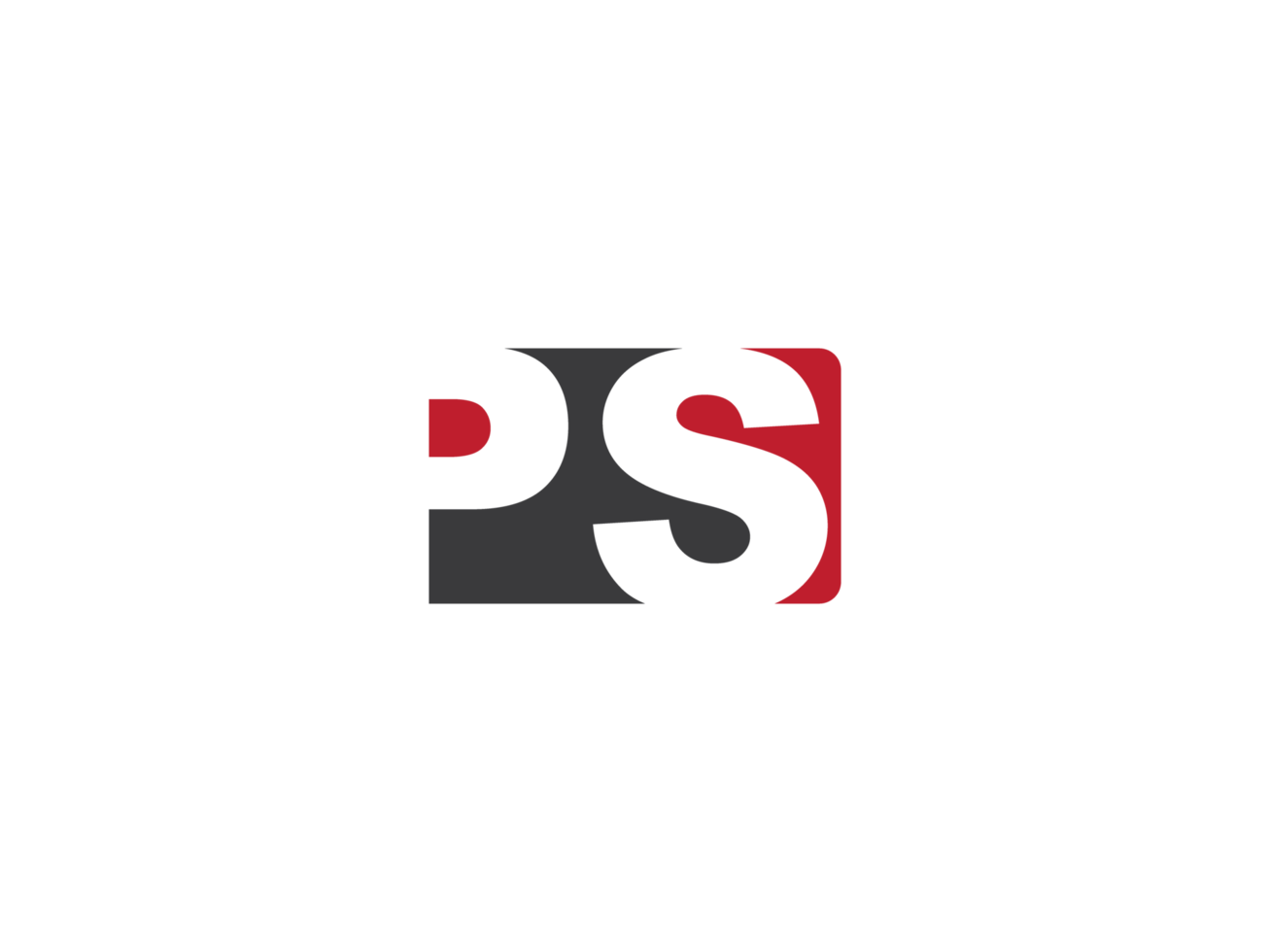 Monogram Square Shape Ps Logo Png , Alphabet PS Logo Letter Vector Icon