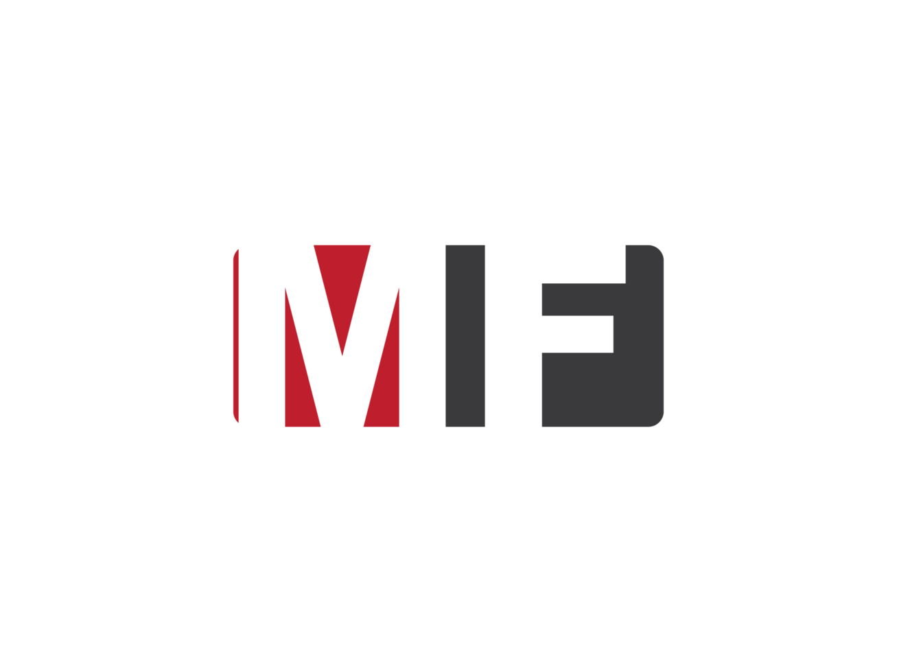 Square Png Shape Mf Logo Letter Icon, Abstract MF Png Logo Template