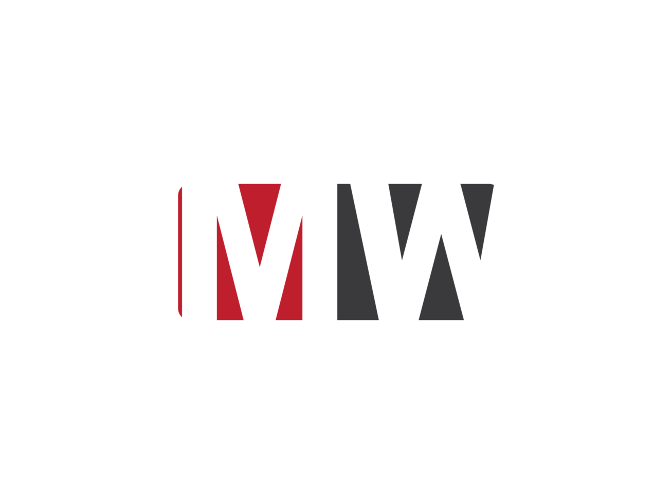 Square Png Shape Mw Logo Letter Icon, Abstract MW Png Logo Template