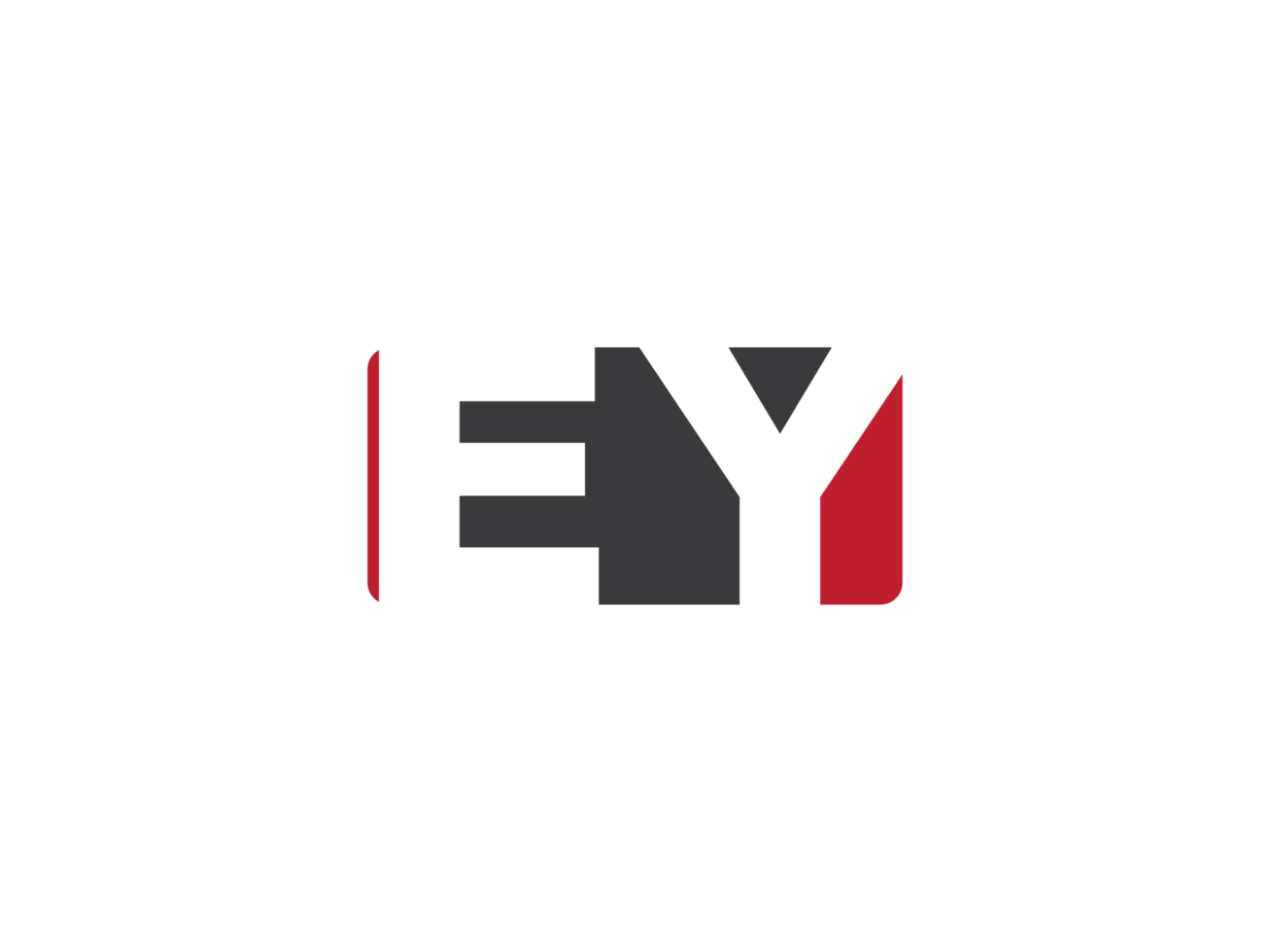 Minimal Ey Square Png Shape Logo, Square EY Logo Letter Vector Icon