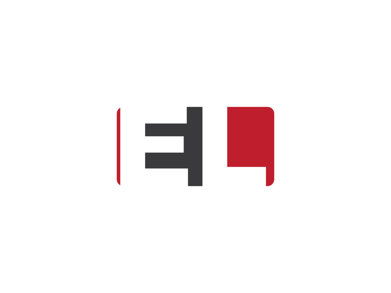 minimaal el plein PNG vorm logo, plein el logo brief vector icoon ...
