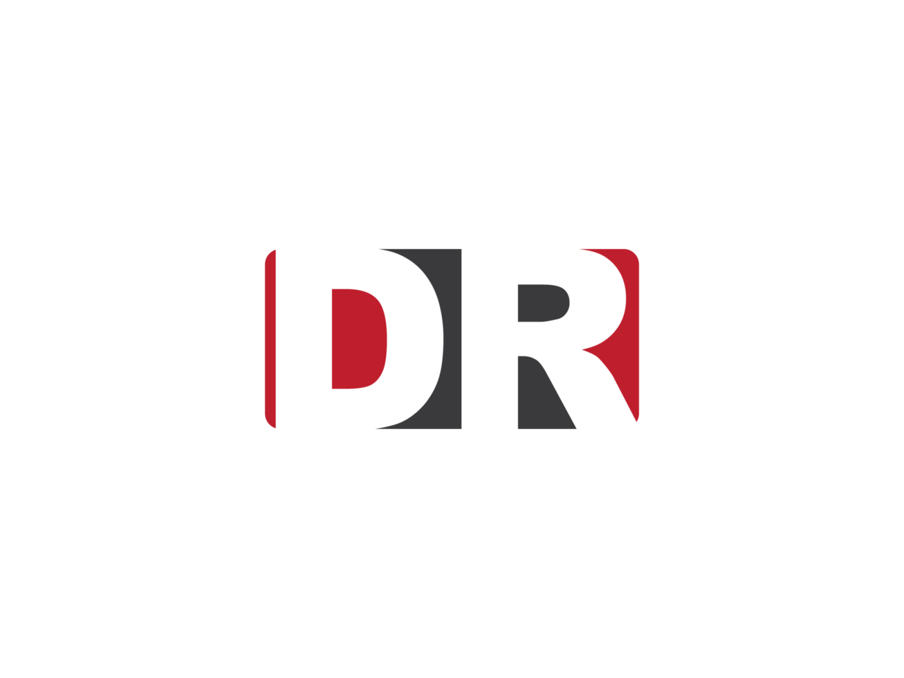 Colorful Square Shape Dr Png Logo Icon, Minimalist Png DR Logo Stock
