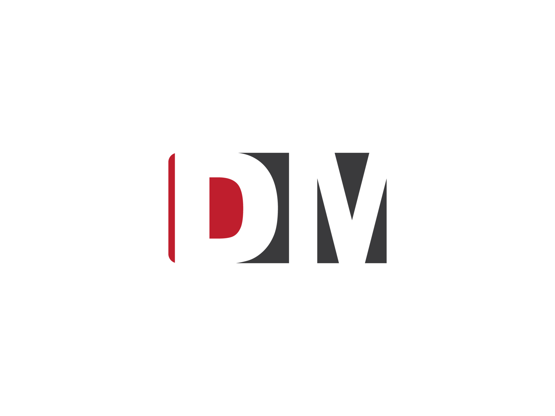 Colorful Square Shape Dm Png Logo Icon, Minimalist Png DM Logo Stock
