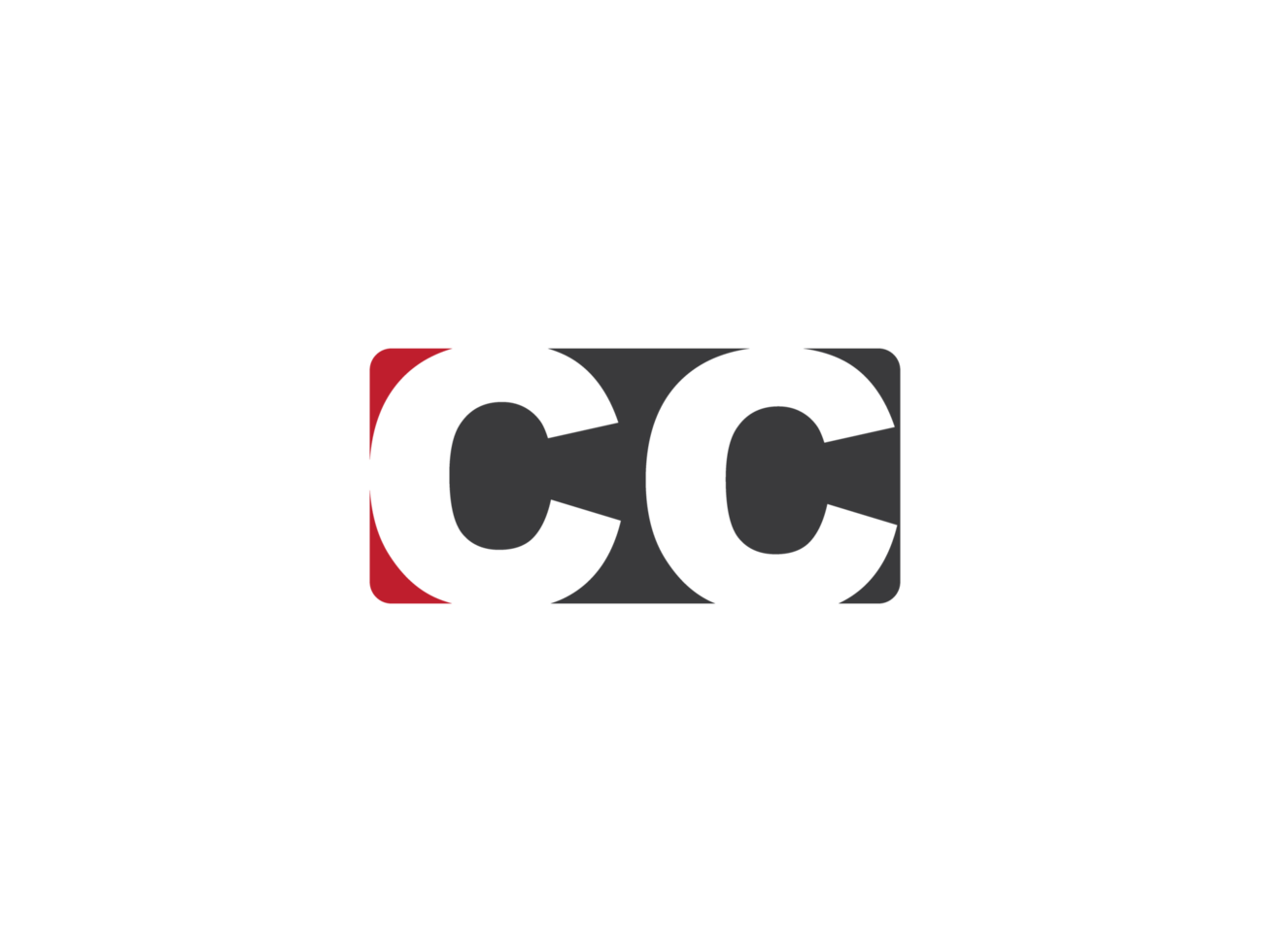 Creative Square Shape Cc Logo Png, Monogram Png CC Logo Letter Design