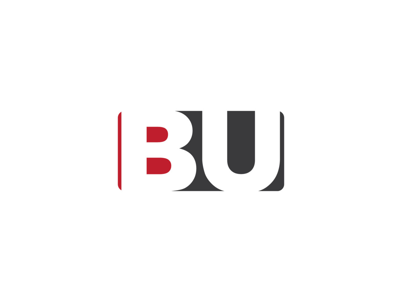 Square Shape Bu Png Letter Logo Icon, Initial Png BU Logo Vector