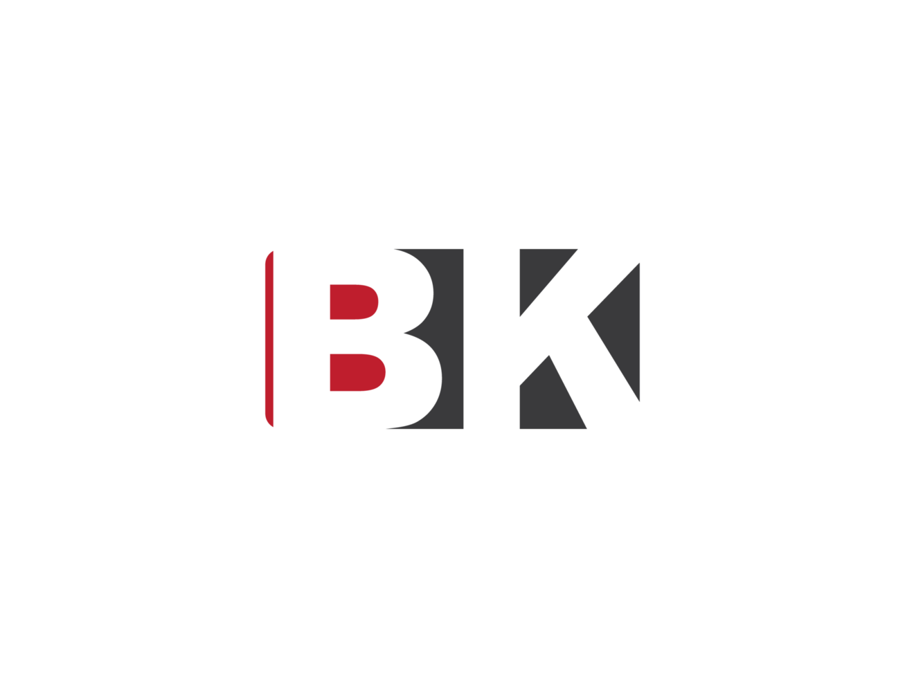 Square Shape Bk Png Letter Logo Icon, Initial Png BK Logo Vector
